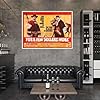 enhighten For Few Dollars More Movie Clint Eastwood Lee Van Cleef Ukb Film Wall Art Print for Theater Movie Night Room Decor 24x36 Poster #2
