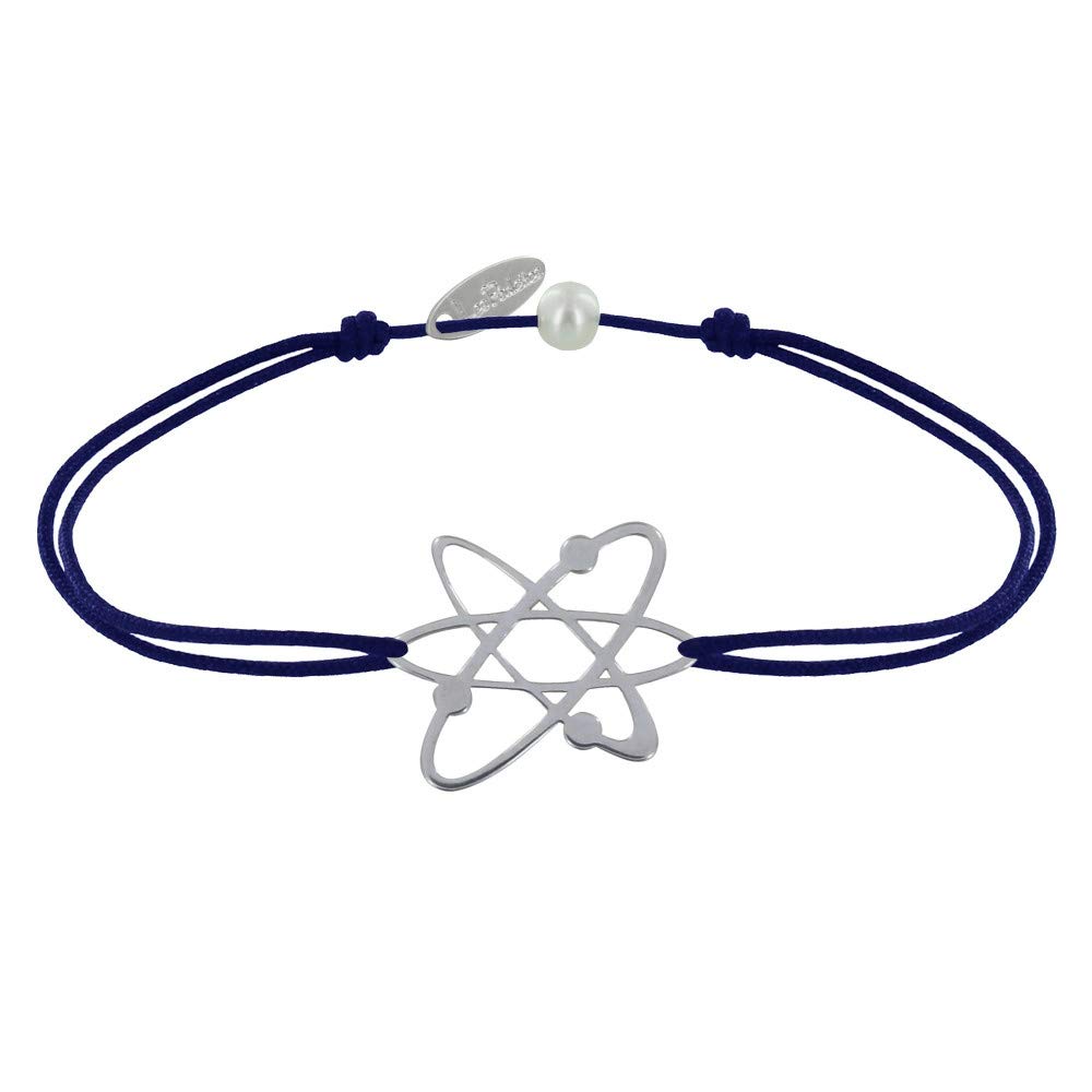 Bracciale Con Medaglia Mappa Del Mondo – Argento 925 – Les Poulettes Bijoux