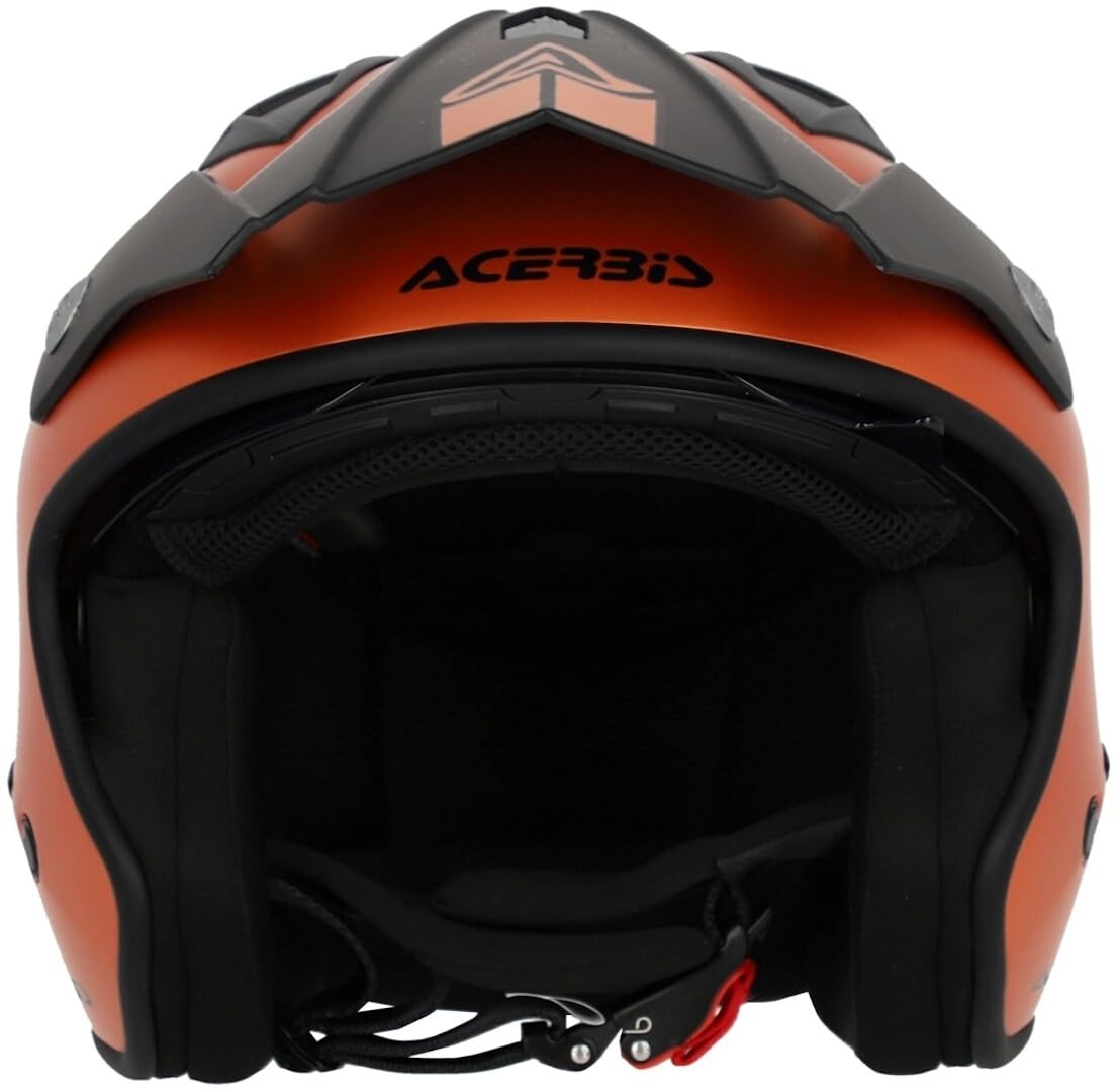 Acerbis Aria Metallic Casco Jet, rosso opaco, XS (53/54)