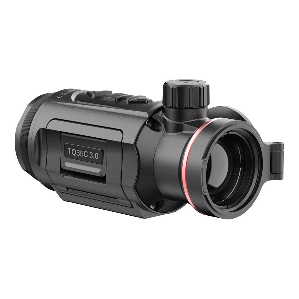HIKMICRO Thunder TQ35C 3.0 – Nasadka Termowizyjna – OLED 1920x1080 – Sensor 640x512 – Obiektyw 35 mm – Powiększenie 1x – Zasięg 1800 m – IP67 – Pamięć 64 GB – 6 h Pracy