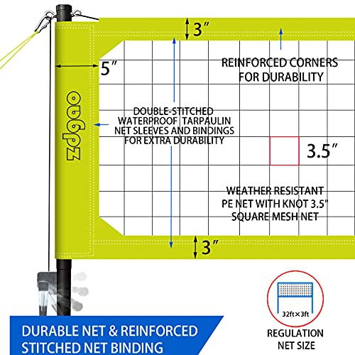 Volleyball Net Outdoor Professional Volleyball Set with Height