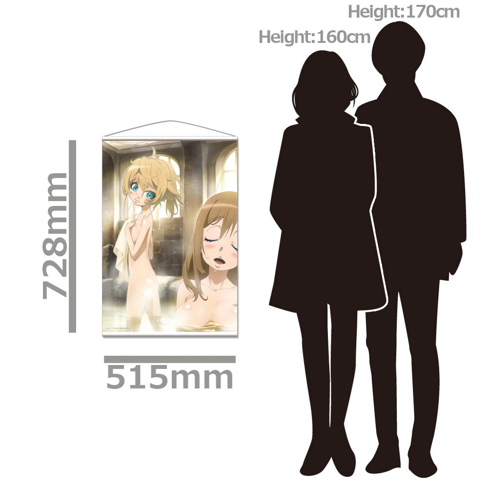 Amazon.co.jp: 劇場版 幼女戦記 B2タペストリーA［お風呂］ : カルロ