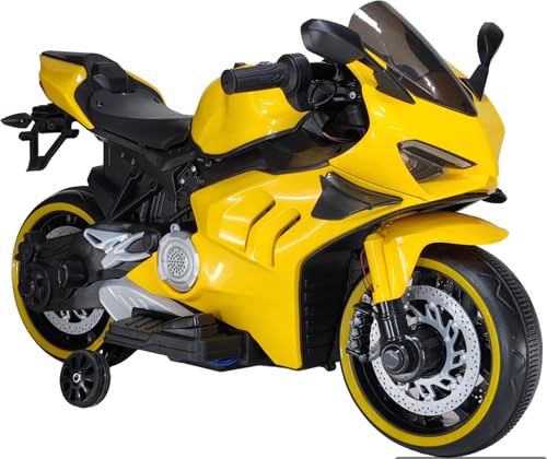 See full amazon price history chart for Toyify Kids Mini Battery Operated Rechargeable Electric Bike for Boys & Girls | 2 Seater Motorbike 2, 3, 4 Years Children ONLY | Big Ride On Motorcycle (Yellow) Toyify Kids Mini Battery Operated Rechargeable Electric Bike for Boys & Girls | 2 Seater Motorbike 2, 3, 4 Years Children ONLY | Big Ride On Motorcycle (Yellow) (B0CZTX12WT) Amazon Price History, Amazon Price Tracker