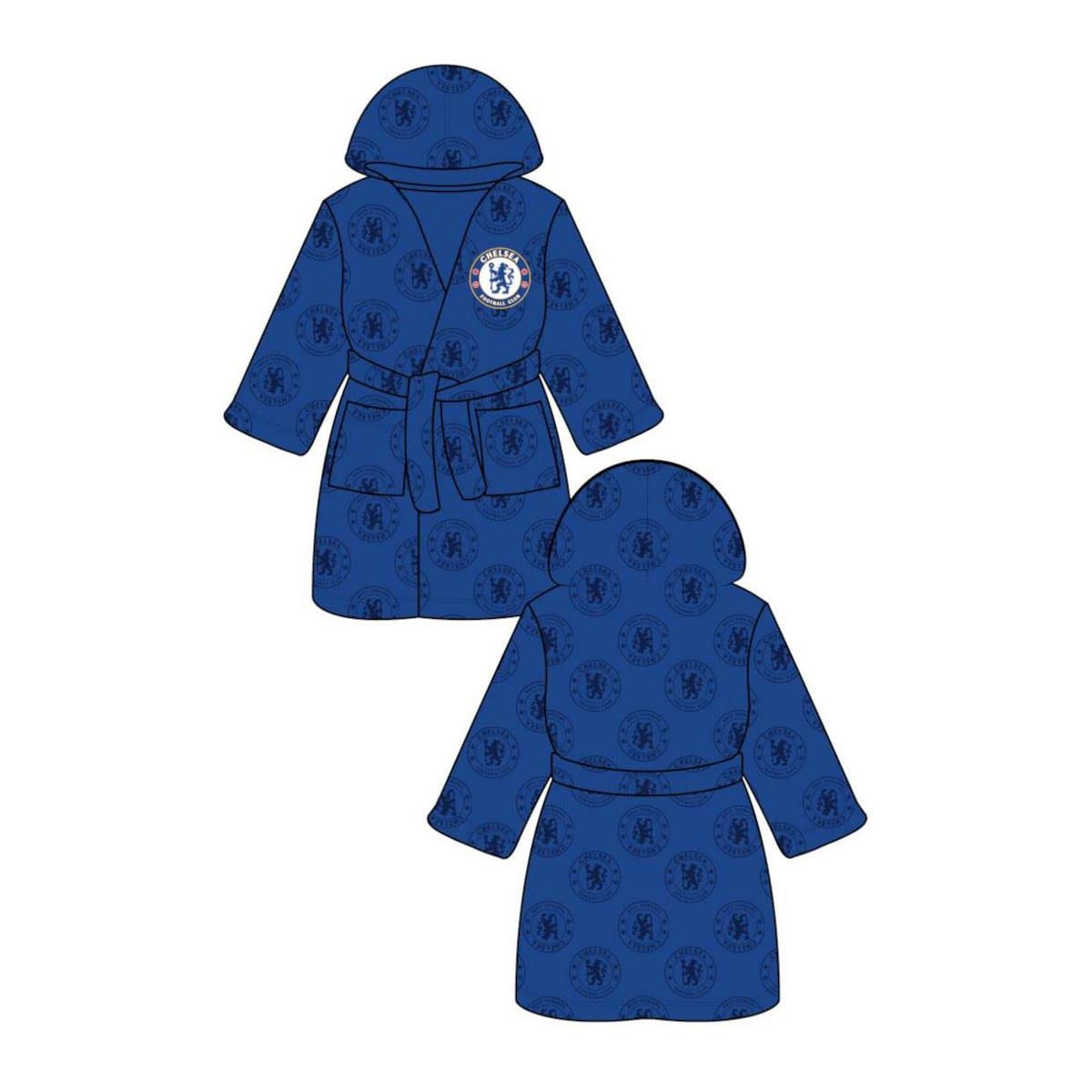Chelsea FC Kids Hooded Robe 13 - 14 Years