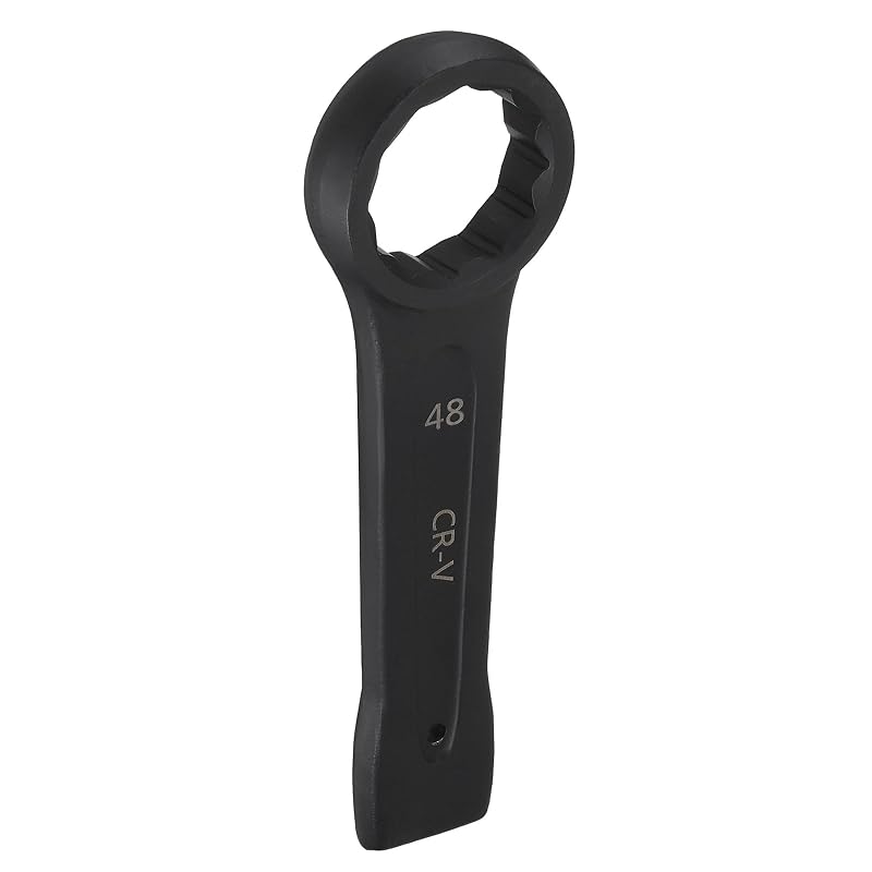 Chave Estrela de Impacto 48 mm HARFINGTON em Aço CR-V, 12 Pontas, Cabeça Plana, 23,8 cm