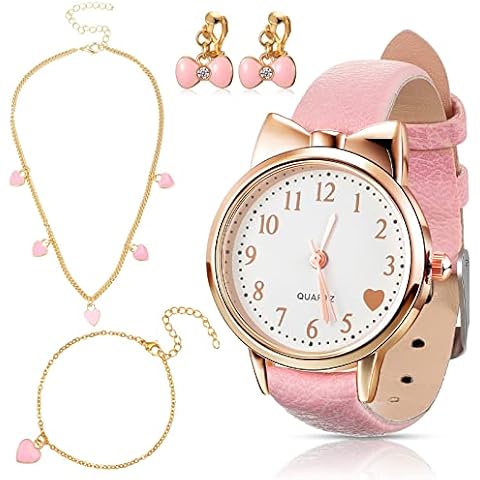 Set de Reloj Infantil y Joyas Bañadas en Plata Cover