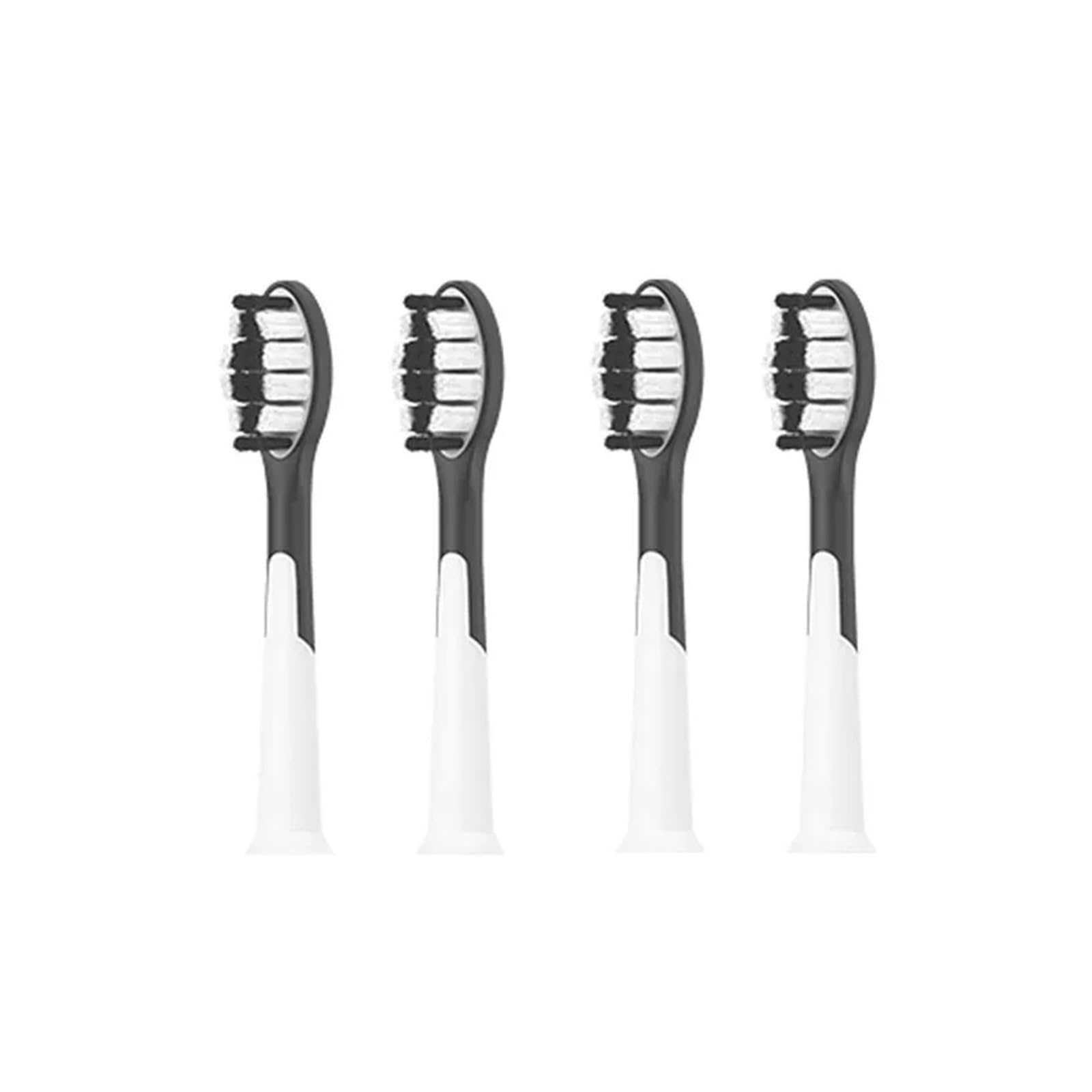 Cabezales 4/8, compatible con SUBORT, S9 P5 | cabezales de 9CM de plástico para cepillo dental sónico para adultos(8PCS white)