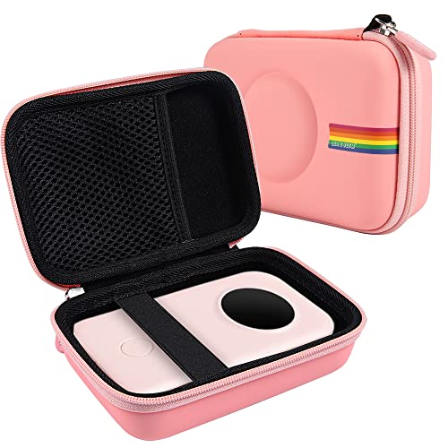 Leayjeen Label Printer Housing is Compatible with Phomemo Label Maker, D30 Small Label Printer Handheld Portable Bluetooth Label Maker , Easy to Use at Home, Office Organization (Case Only) (Pink)