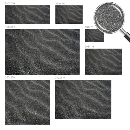 Papier peint autocollant salon moderne vagues de sable 152cm - 6