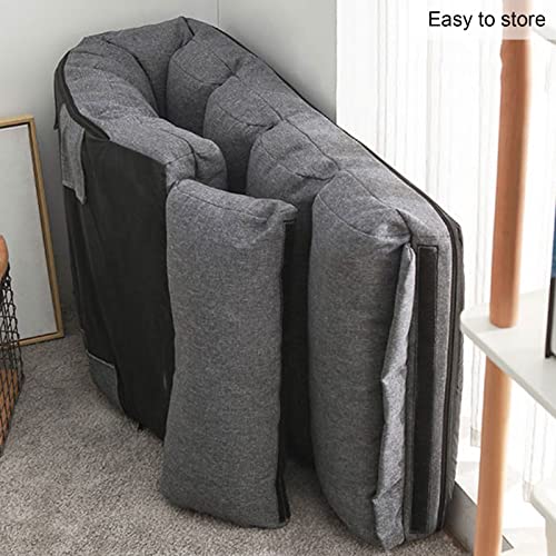 Chaise de sol amovible et lavable pour soulager le dos