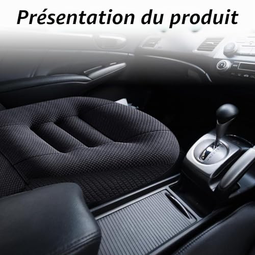 Coussin ergonomique 40 x 40 cm extra large pour un soutien postural optimal