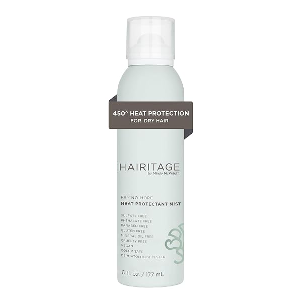 Hairitage Heat Protectant Spray for Hair