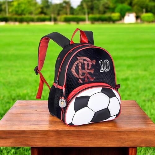 Mochila Infantil Flamengo Nação Meninos Crianças Escolar Oficial