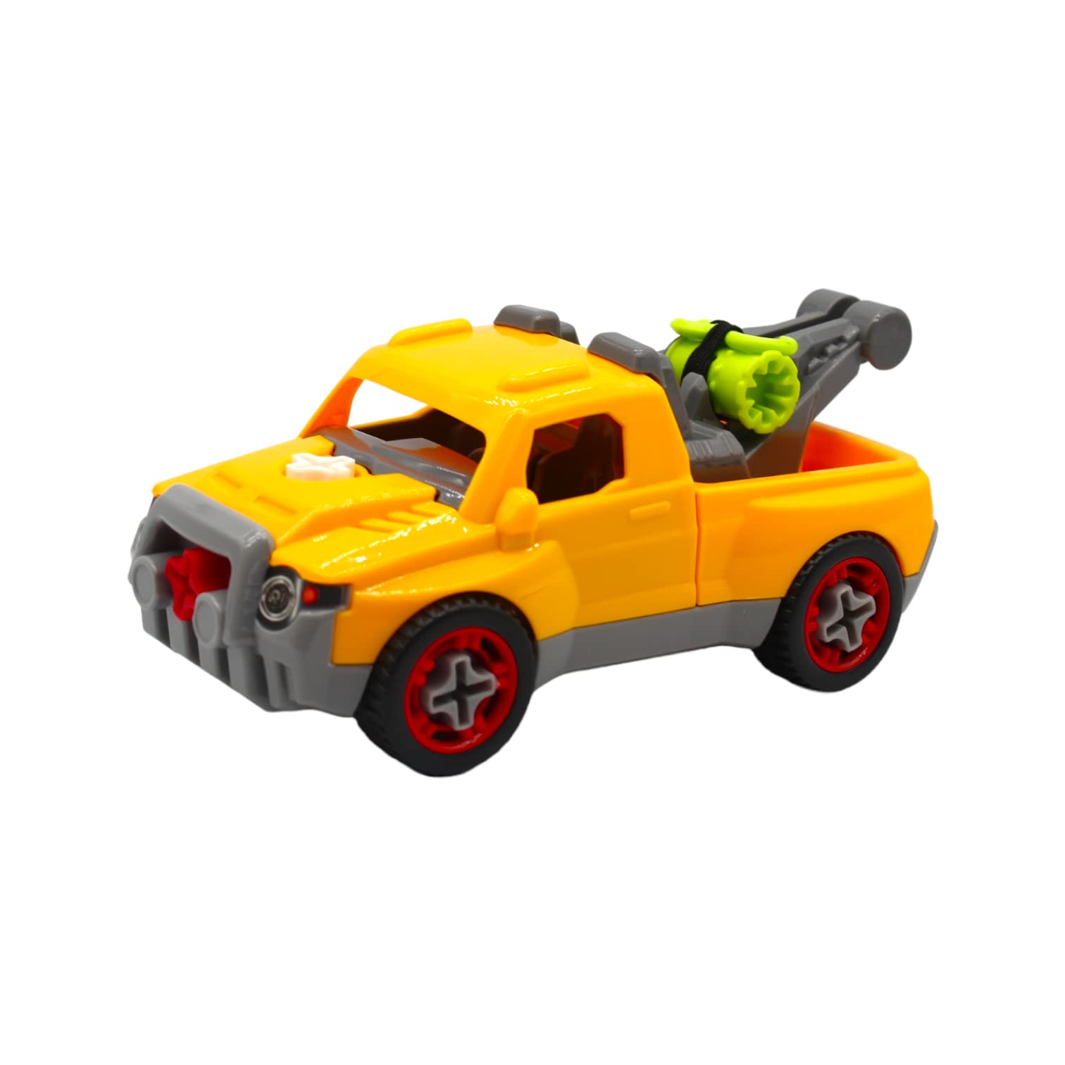 D-PowerDIY Smart Wheels Race Car for Kids | Car Building Toy Kit | With Tools, Guideposts | Scale 1:32