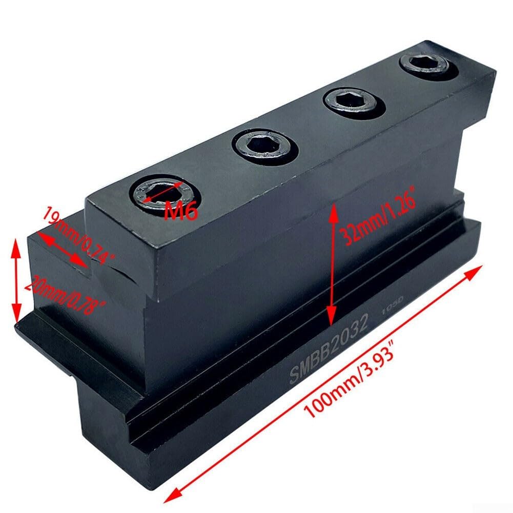 SMBB Nut-Trennplattenhalter 1626 2026 2032 2532 2532 CNC-Werkzeughalter kompatibel mit SPB mit integrierter Kühlkanaloption (SMBB2032)