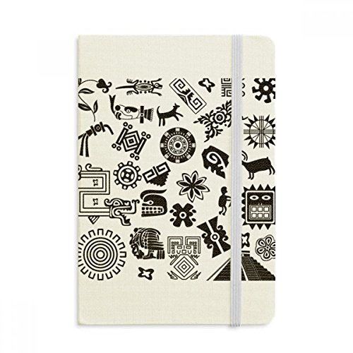 Carnet Égypte ancienne couverture rigide tissu journal classique A5 multicolore
