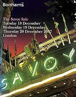 The Savoy Sale: Tuesday 18 December, Wednesday 19 December, Thursday 20 December 2007, London B00IFGKEIE Book Cover