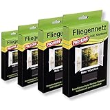 fliegengitter fenster amazon Das Moskitonetz in der Qualität Basic mit Klettband 5,6m geeignet für Kunststoffrahmen und für die Nordseite (Abendsonne)