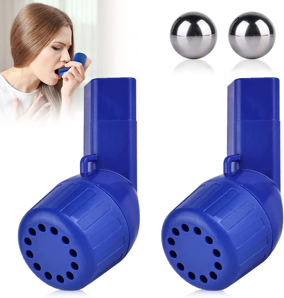 Appareil D'Exercice Respiratoire MillSTEPS - Pour Poumons Et Mucus - Naturel