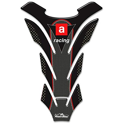 Resin Bike Autocollant Moto Compatibles avec Aprilia. Protection de Réservoir Universel Contre Les Chocs et Les Éraflures. Autocollants 3D Résinés – Made...