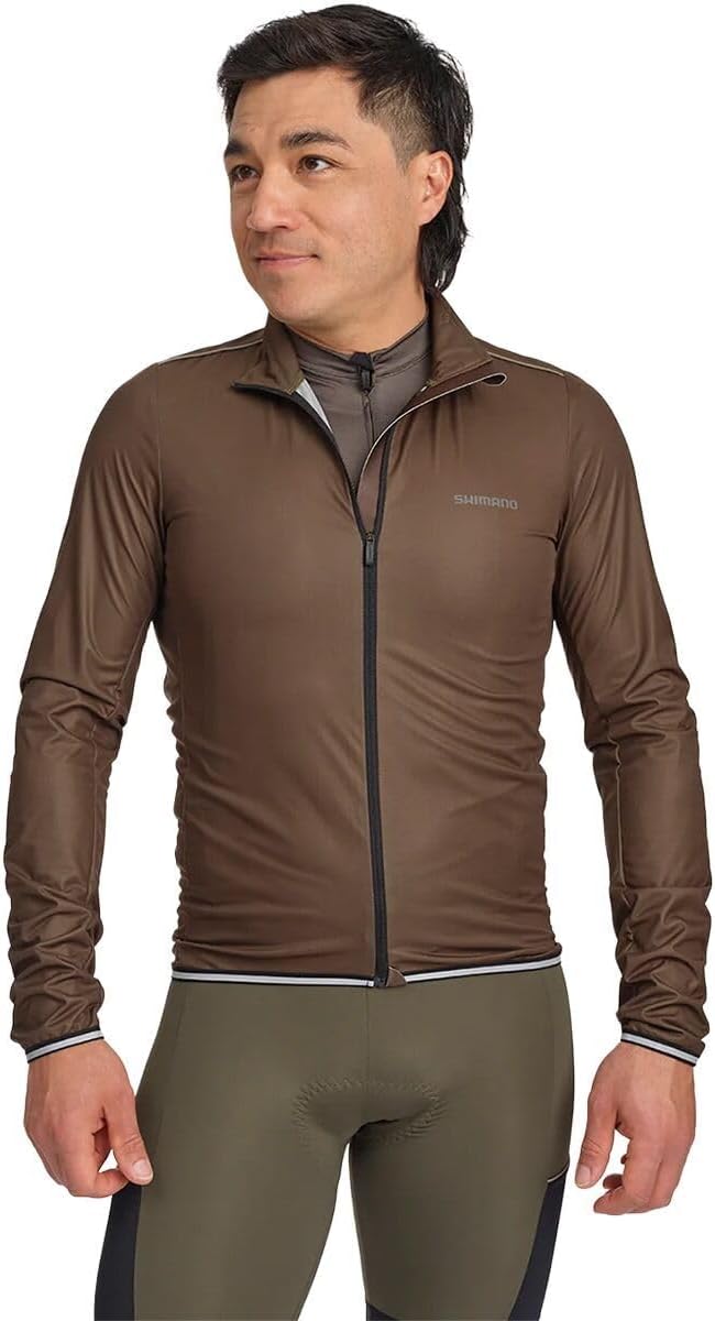 SHIMANO Evolve Corsa All-Season Windbreaker - Men's Dark Earth, L