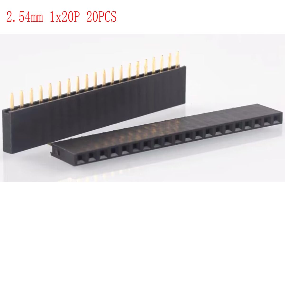 Female 2x25 Pin Headers 10Pcs 2.54mm Pitch 2x25-Pin 2 Row Straight Box ...