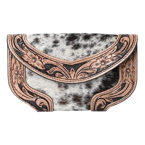 Merbaa Handmade Leather Western Clutch Wallet Cover