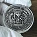 Memento Mori Memento Vivere Motivational Challenge Coin for Embracing Life and Remembering Mortality (Single Coin)