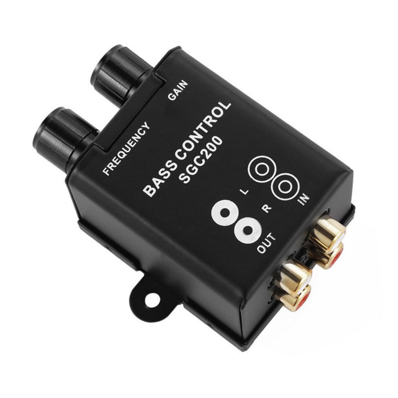 SOLUSTRE 2piezas Controlador Audio para Amplificador De Coche De Ganancia y Volumen Fácil Instalación Sin Cables Adicionales