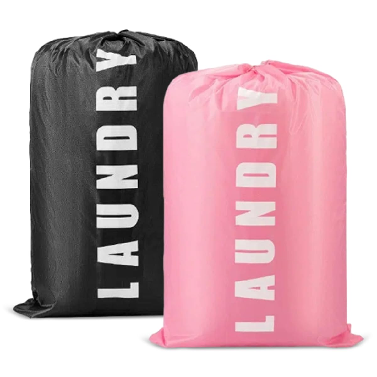 OTraki 2 Pezzi Sacco Biancheria Sporca 70 x 90 cm Laundry Bag Sacchetti Vestiti Viaggio Blu