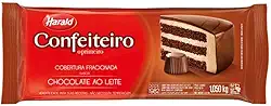 Barra de Chocolate Fracionado Confeiteiro Ao Leite 1,05kg - Harald