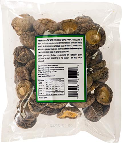 Mushroom House (Musi1) Dried Shiitake Mushrooms, 4 Oz #TOP1