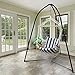 Sorbus Tripod Hanging Chair Stand – 330lbs Capacity, Heavy Duty Steel, Rust Resistant, Adjustable Hammock Frame for Saucer, Air Porch, Indoor/Outdoor Use – Swing Not Included
