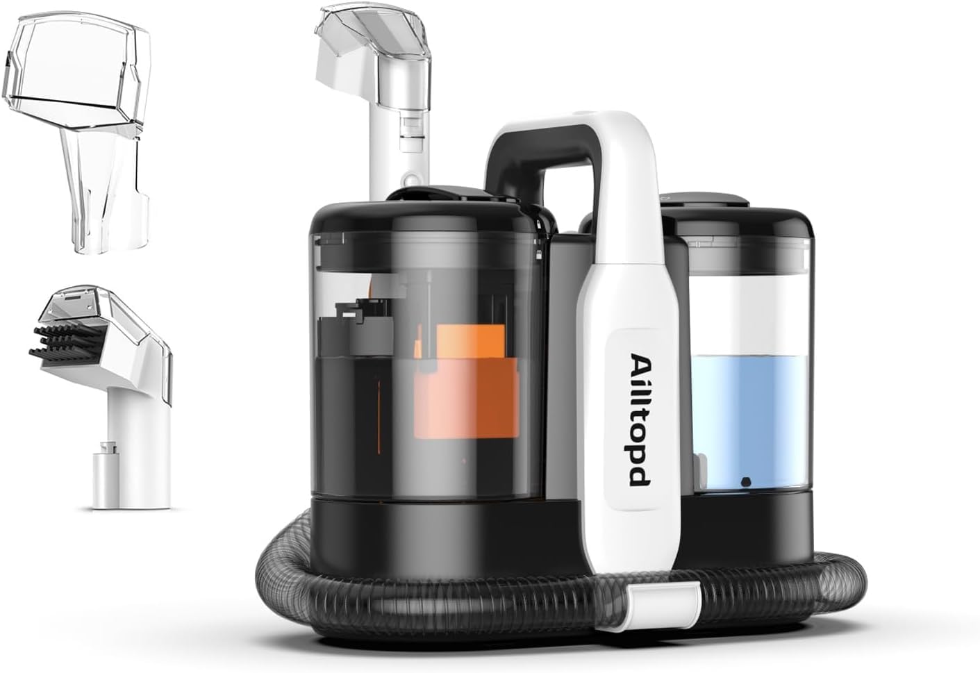 Photo 1 of Portable Upholstery Cleaner Machine, 15Kpa Handheld Carpet Spot Cleaner with Versatile Tools