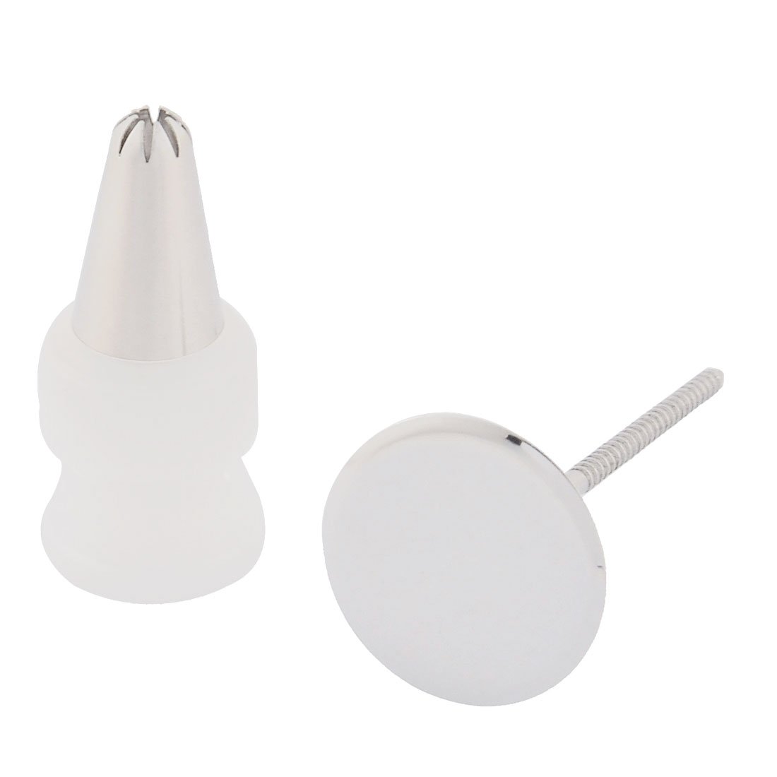 Ruilogod Gâteau en acier inoxydable Décoration Piping pâtisserie Buses Conseils Tool Set 52 en 1