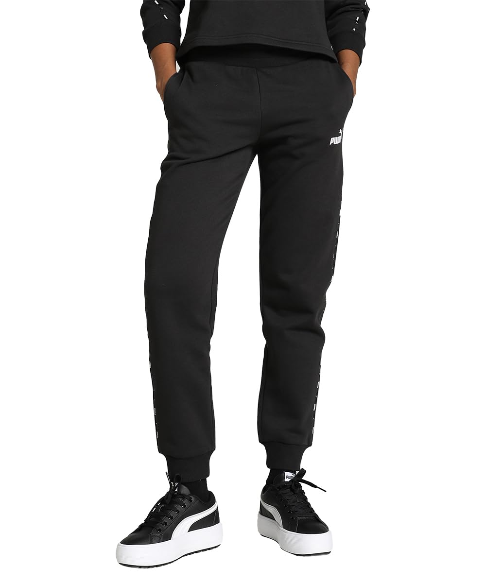 PUMA Damen Gestrickte Hosen ESS Tape Sweatpants FL Cl