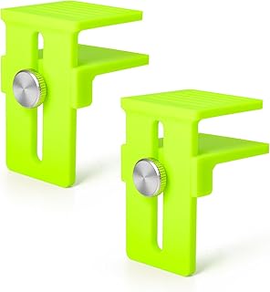 FOSHIO Green Edge Wrap Cutting Template Tool, 2 Pack Precise Measurement Adjustable Edge (5-35mm) Straight Line Cutting Guide for Furniture, Vinyl & Wallpaper Wrapping
