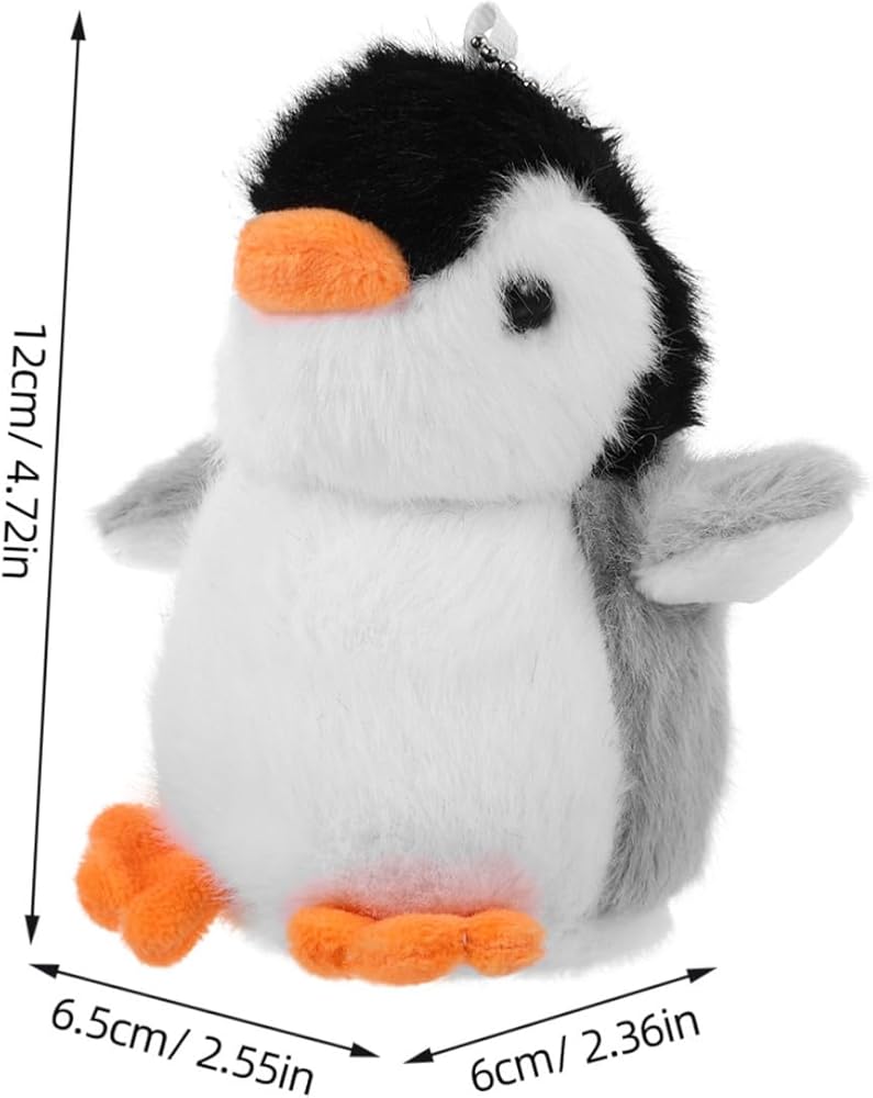 Amazon.co.jp: [SKISUNO] 10個 ペンギン ペンダント ぬいぐるみ