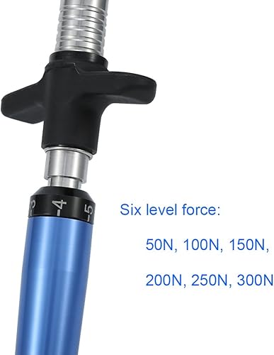 Miniatura 9 de Masajeador de columna vertebral manual de 6 niveles, kit de ajuste quiropráctico portátil, herramienta de masaje de espalda (1 cabeza)