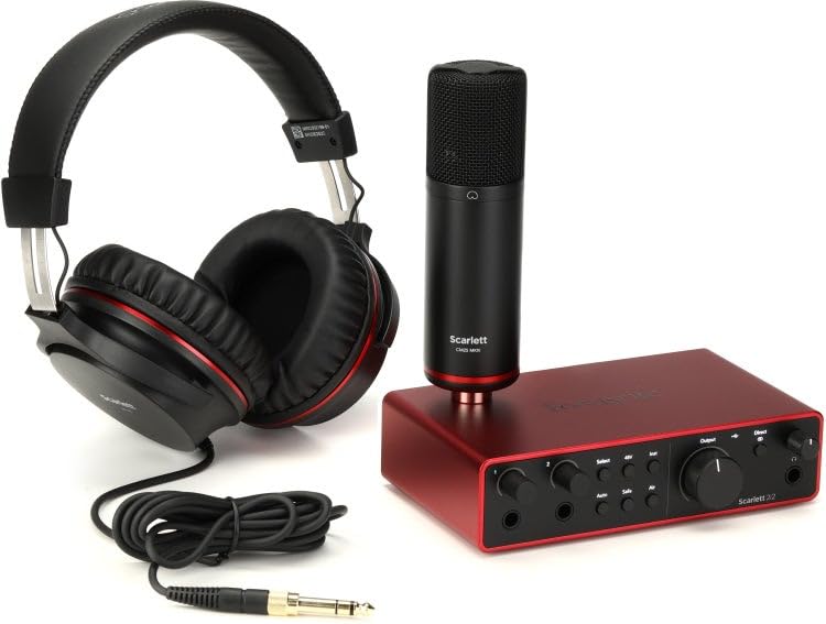 Amazon.co.jp: Focusrite Scarlett 2i2 Studio 第4世代 USB オーディオ
