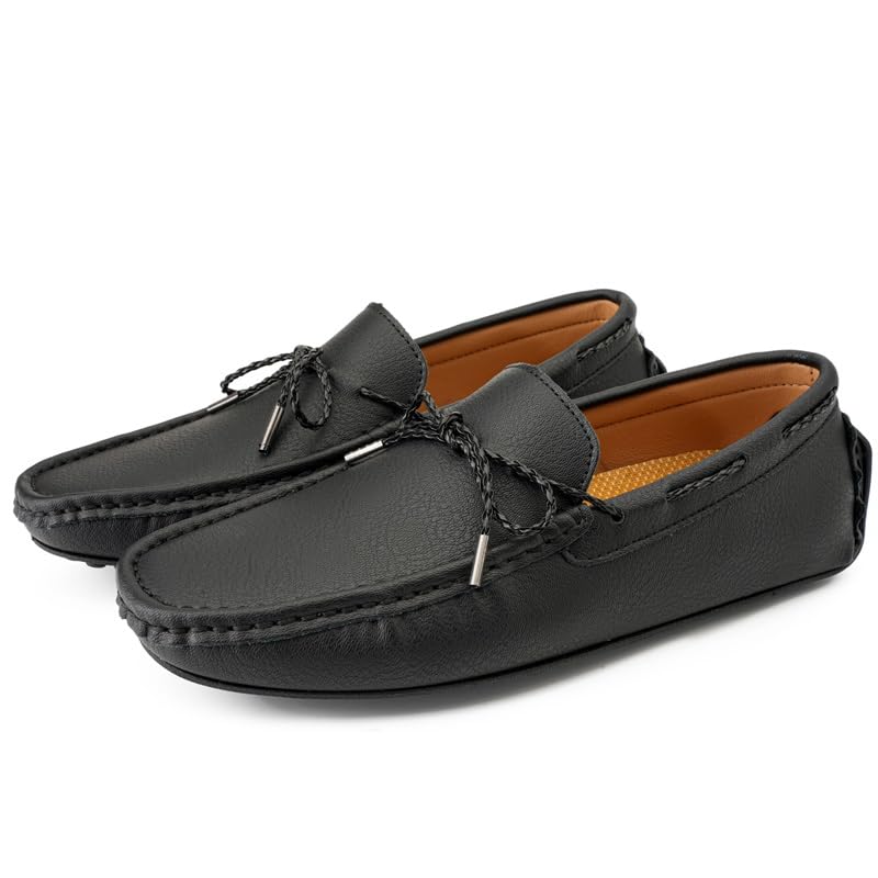 Men's Loafers Vegan Leather Boat Shoes Venetian Loafers Flexible Comfortable Lightweight Casual Slip-on4