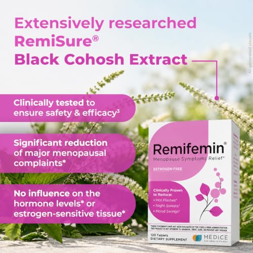Remifemin Menopause Symptoms Relief