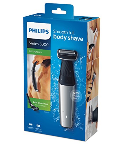 Philips Bodygroom Series 5000 BG5020/15 Haartrimmer, met opzetstuk voor het ontharen van de rug, inclusief  3 opzetkammen. - Image 7