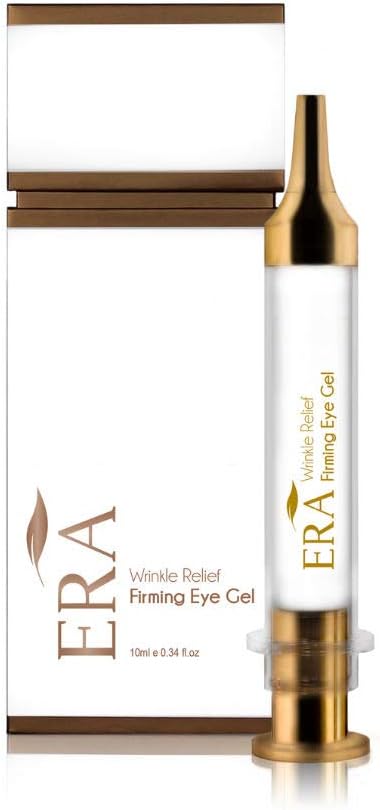 ERA Wrinkle Relief Firming Eye Gel, Immediate lifting effect, Advanced formula to treat under eye puffiness, Enhanced with natural plant extracts to benefit the skin