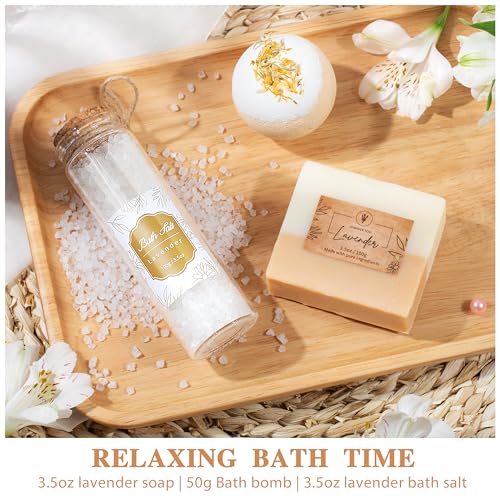 Gifts for Women, Best Friend Birthday Gifts, Get Well Soon Self Care Package Box, Sending Sunshine Sunflower Basket, Thinking of You Inspirational Gifts for Mom Her Sister Wife - Image 6