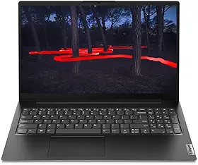 Notebook Lenovo V15 G4 AMN AMD Ryzen 3 7320U 8GB 256GB SSD NOOS 15.6" - 83UY000ABO Preto