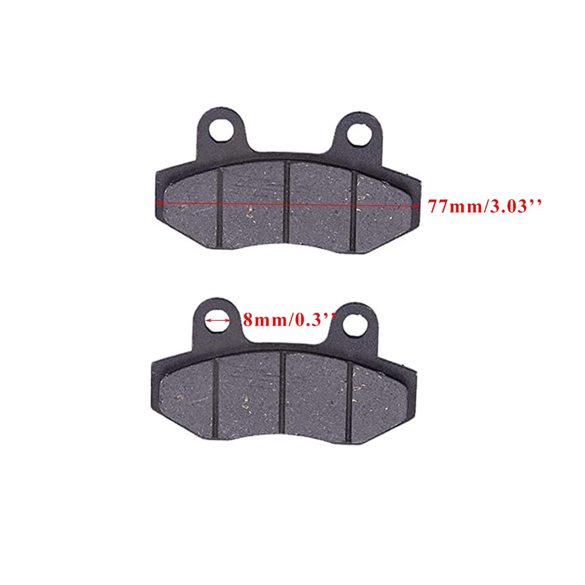Pastillas De Freno Delanteras Hidráulicas Doradas Para Bicicleta De Tierra PIT PRO 110-125cc, Marca BLYGO