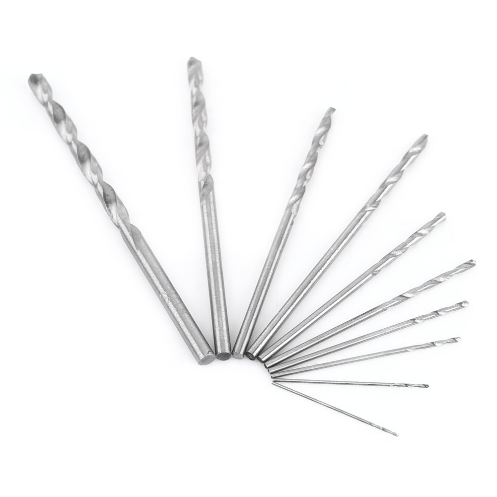 Generic Hand Drill Bits Set, High Speed Steel Micro Drill Bits for Wood, Plastic, Rubber, Generic6g0kdsvnp7