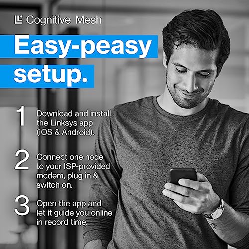 LINKSYS Router WiFi Mesh Tri-Band MX6202 - Router - Immagine 3
