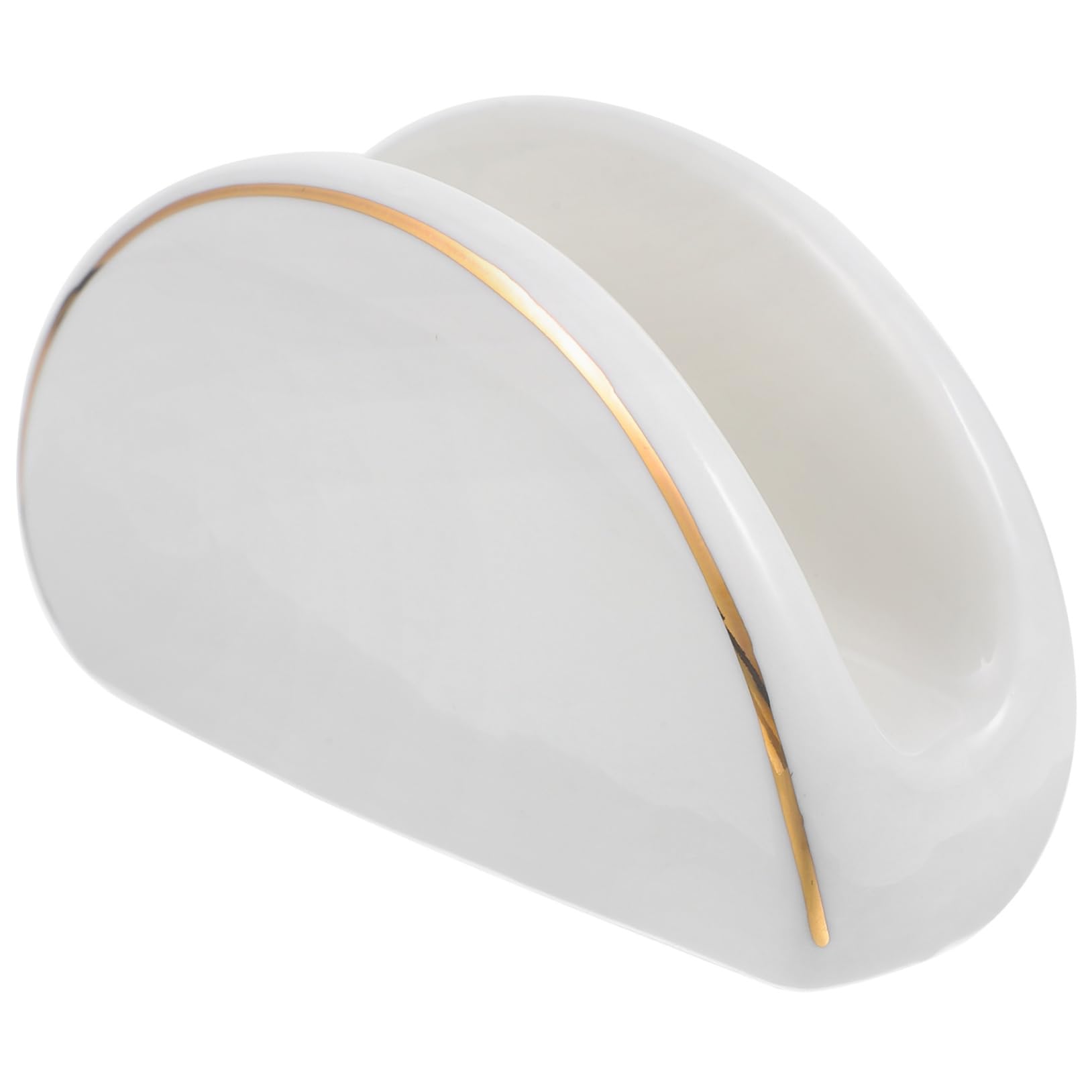 Cabilock Dispensador De Servilletas De Cerámica Elegante De 3 Piezas Soporte Moderno Para Pañuelos Y Servilletas.